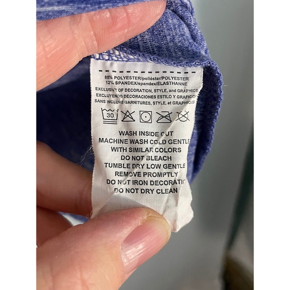 Fanatics Chicago Cubs Womens Tank Top V Neck Tie Back Blue XL - Picture 4 of 8